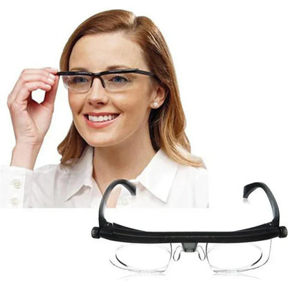 Adjustable Focus Glasses for Near and Far Sight