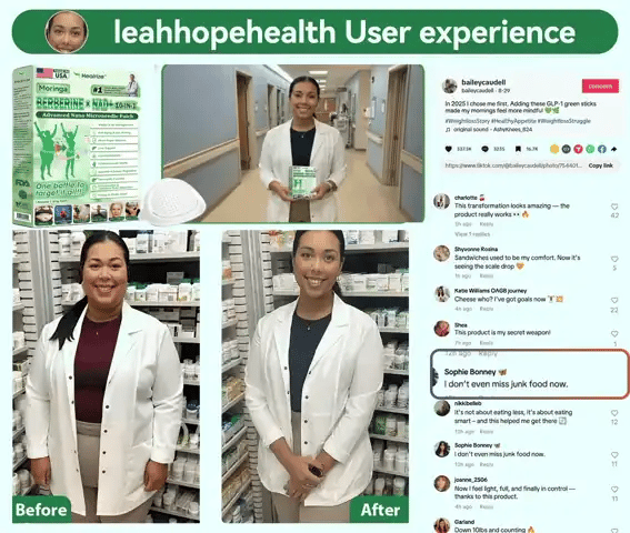 🇺🇸 𝐎𝐟𝐟𝐢𝐜𝐢𝐚𝐥 𝐔𝐒 𝐒𝐭𝐨𝐫𝐞 | 🧑‍⚕️🩺 𝐇𝐞𝐚𝐥𝐫𝐢𝐳𝐞® Moringa · Berberine × NAD+ 𝟏𝟎-𝐢𝐧-𝟏 𝐀𝐝𝐯𝐚𝐧𝐜𝐞𝐝 𝐍𝐚𝐧𝐨 𝐌𝐢𝐜𝐫𝐨𝐧𝐞𝐞𝐝𝐥𝐞 𝐏𝐚𝐭𝐜𝐡 — 𝐎𝐧𝐜𝐞 𝐃𝐚𝐢𝐥𝐲, 𝐕𝐢𝐬𝐢𝐛𝐥𝐞 𝐑𝐞𝐬𝐮𝐥𝐭𝐬 𝐢𝐧 𝟕 𝐃𝐚𝐲𝐬🌿